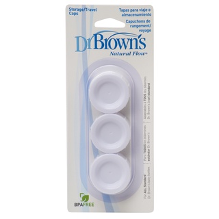 Dr.Browns : DRB630 ชุดอุปกรณ์ Standard Storage/Travel Caps, 3-Pack