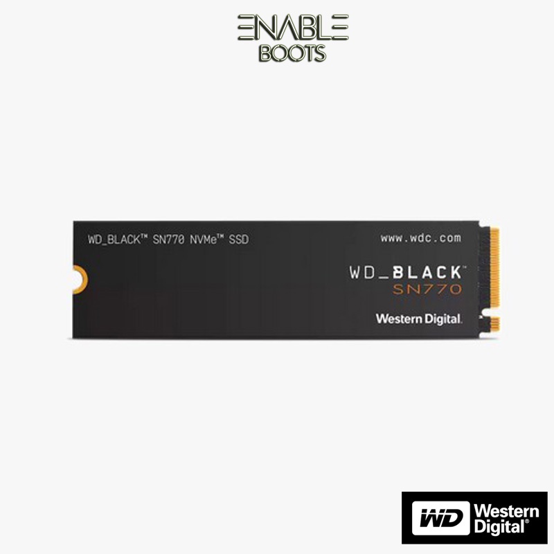 WD BLACK SN770 1TB SSD M.2 NVMe GEN4 (WDS100T3X0E)