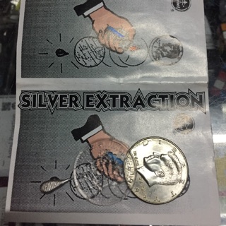 อุปกรณ์การแสดงเสริมมายากล silver Exfraction  magic rick