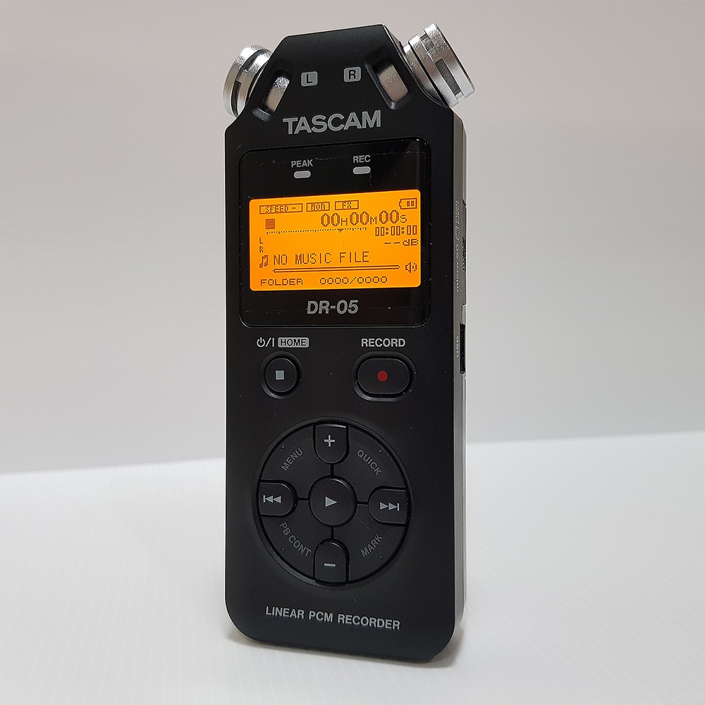 Tascam DR-05 เครื่องบันทึกเสียงดิจิตอล มือสอง