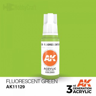 AK 3G Color Fluorescent Green 17 ml