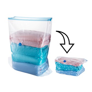 Vacuum Storage Bag (Size 60 x 80 cm) ถุงสูญญากาศ ถุงซีลสูญญากาศ ถุงซีนสูญญากาศ ขนาดใหญ่ 1 ใบ T0666