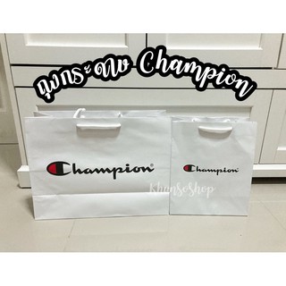 ถุงกระดาษ Champion จาก shop แท้💯