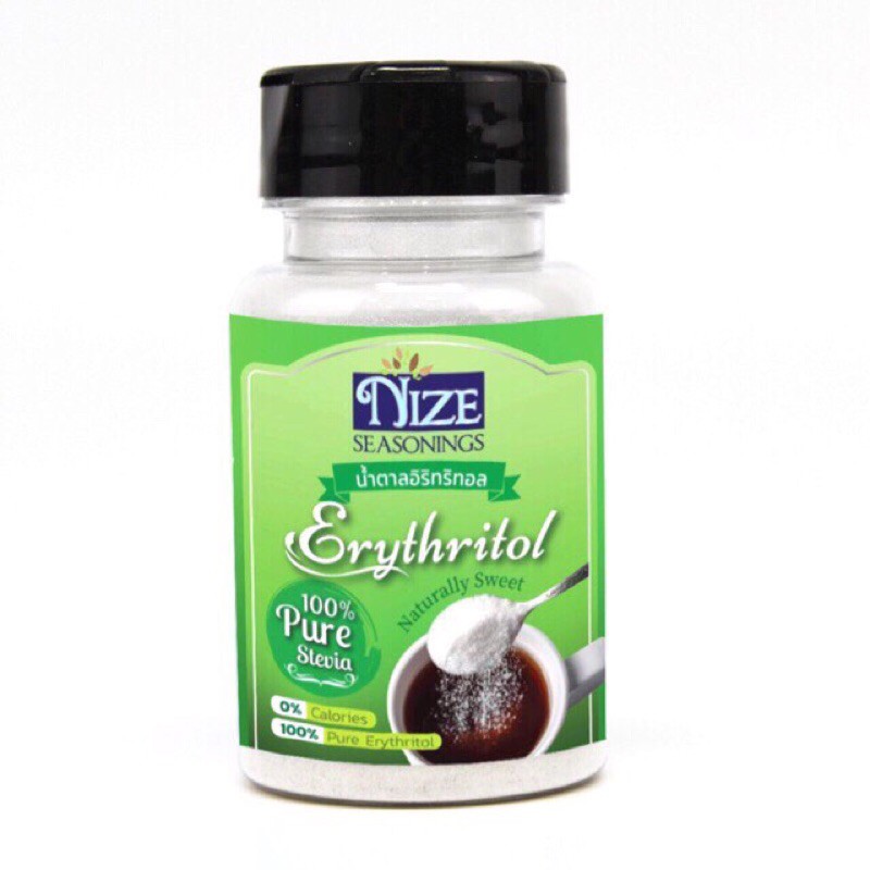 Nize น้ำตาลอิริทริทอล 90g - สารทดแทนน้ำตาลไม่มีแคลอรี่