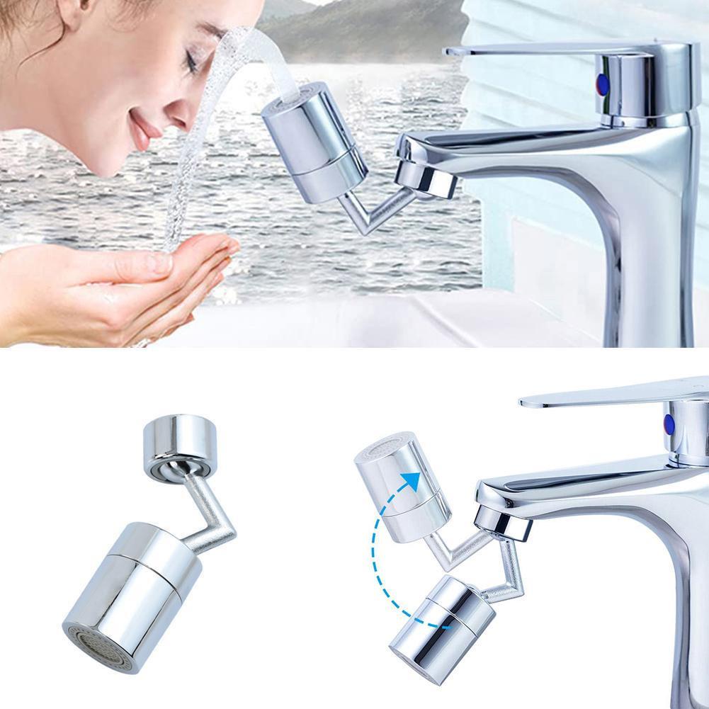 ◎✣Universal Splash Filter Faucet 720° Rotate Water Outlet Faucet