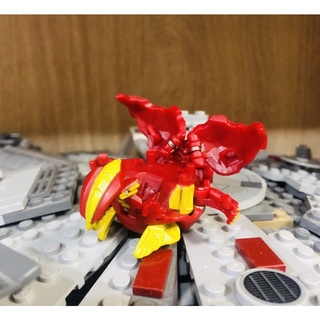 Bakugan Red Pyrus Rubanoid Gundalian Invaders Rare