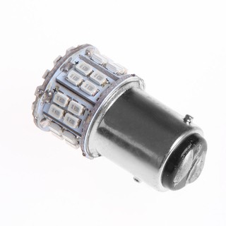 หลอดไฟท้ายรถยนต์ 1157 BAY 15 D 50 SMD 1206 LED DC 12V สีแดง