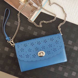 🐘🐘 CHAIN CROSSBODY #F58072 SKY BLUE/