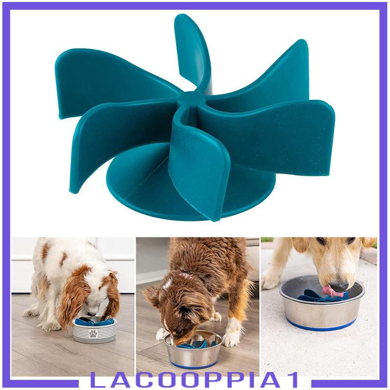 Pet Dog Cat Spiral Slow Feeder Insert Break Fast Eating Habits Silicone