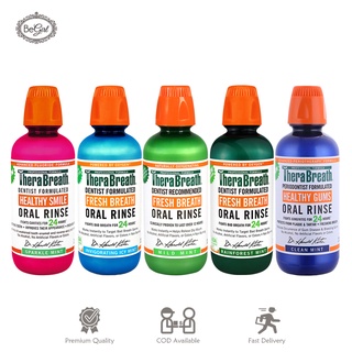 น้ํายาบ้วนปาก TheraBreath Oral Rinse 473ml Fresh Breath Mouthwash