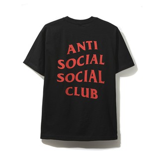 [ของแท้ 100%] เสื้อยืด Anti Social Social Club CRX Black Tee แฟชั่น