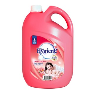 ไฮยีน น้ำยาปรับผ้านุ่ม SWEET เอโร่MA สีแดง ขนาด 3500 มล. Hygiene fabric softener SWEET Aero MA red color 3500 ml.