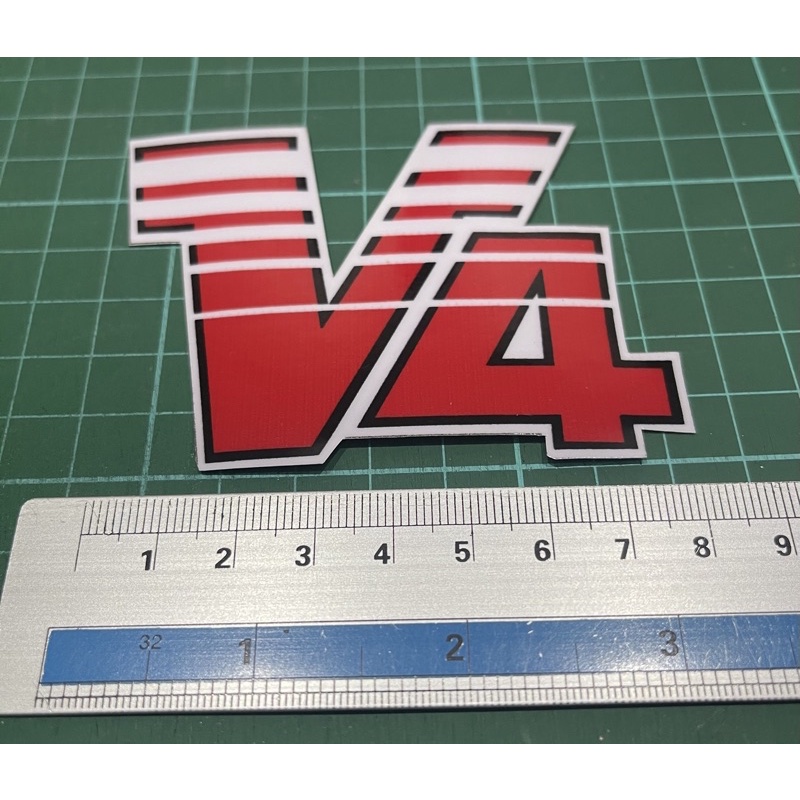 สติ๊กเกอร์ V4 โลโก้yamaha