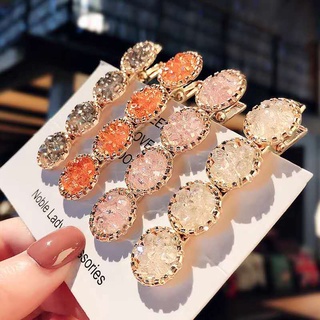 กิ๊บติดผมประดับ Rhinestone สไตล์เกาหลีแฟชั่นสตรี