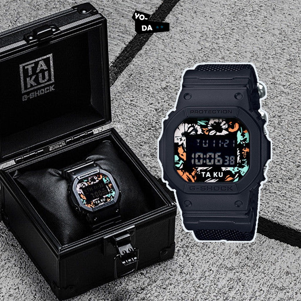 นาฬิกาข้อมือ Casio G-Shock รุ่น DW-5600TAKU-1 TA-KU x LIMITED EDITION
