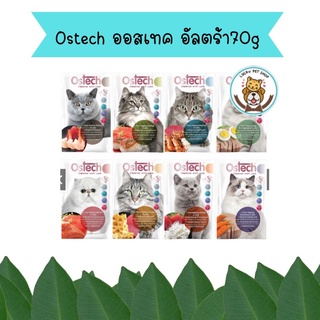 (ยกโหล) Ostech ออสเทค อัลตร้า อาหารเปียกสำหรับแมว 70g