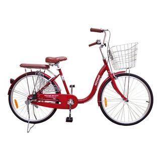 Maid bicycle CITY BIKE MOVING 522070903 RED bike Sports fitness จักรยานแม่บ้าน จักรยานแม่บ้าน MOVING 522070903 แดง จักรย