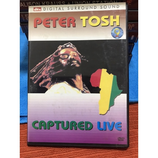 PETER TOSH CAPTURED LIVE DVD9  CONCERT