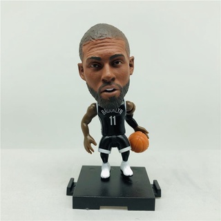 ตุ๊กตาบาสเก็ตบอล NBA Brooklyn Nets Player 11 Kyrie Irving ความสูง 7 ซม. สีดํา