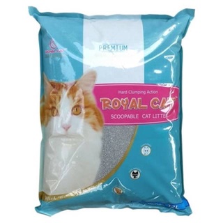 Royal cat โรยัล แคท ทรายภูเขาไฟ ไม่มีกลิ่น 12 ลิตร