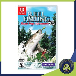 Reel Fishing Road Trip Adventure Nintendo Switch game (เกมส์ Nintendo Switch)(ตลับเกมส์Switch)(เกมส์Switch) Reel Fishing