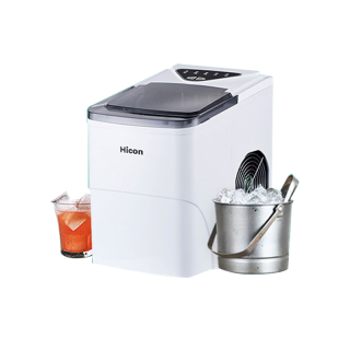 【พร้อมส่ง】[เหลือ 2340 บ. โค้ด 5BPXEFZT] Hicon HZB-16A Automatic Ice Maker Machine เครื่องผลิตน้ำแข็ง เครื่องทำน้ำแข็งเร็ว เครื่องทำน้ำแข็งก้อน เครื่องทำน้ำแข็ง เครื่องทำน้ำแข็งอัตโ