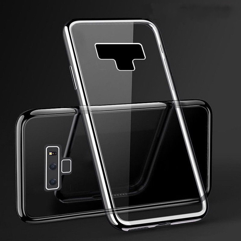 for Samsung Galaxy Note 9  A6/A6 Plus 2018 J6 J4 S9 S7 S8 Edge Clear TPU Case Silicone Shockproof Cover
