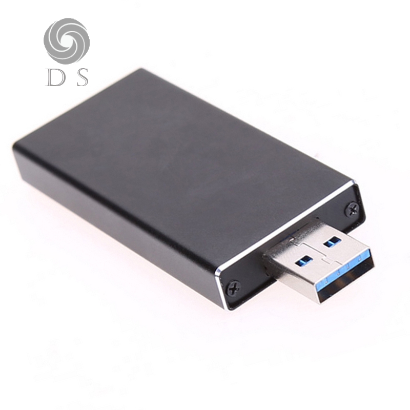 USB 3.0 to M.2 SATA SSD enclosure B+M Key NGFF 2242 Mini Portable Mobile box