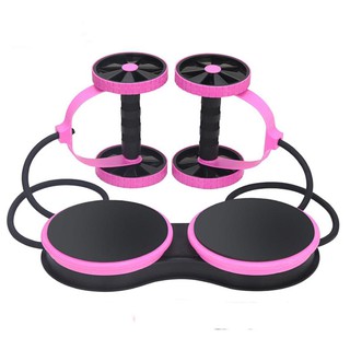 Abdominal Trainers อุปกรณ์ออกกำลังกาย ลดหน้าท้อง ลดไขมัน กระชับสัดส่วน Pink