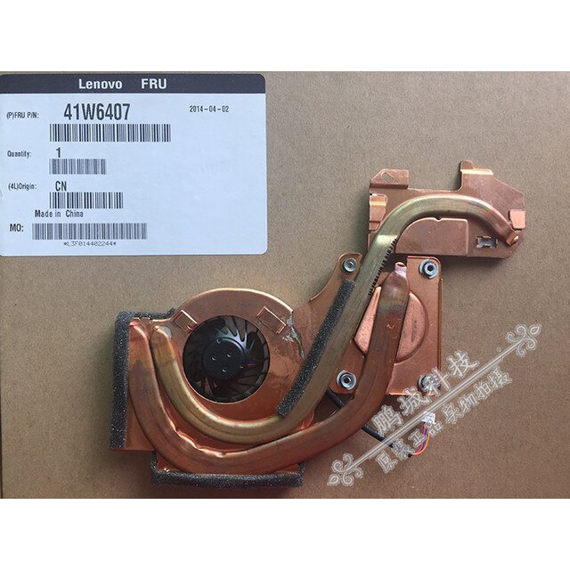 ใหม่ CPU Cooler ฮีทซิงค์พัดลมสําหรับ IBM สําหรับ Lenovo ThinkPad T60 T60p 14.1" MCF-210PAM05 41W6407