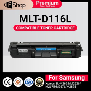 CFSUPPY หมึกเทียบเท่า MLT-D116 L/D116L/116L/D116/MLTD116L/116  For Samsung SL-M2625/M2626/M2675/M2676