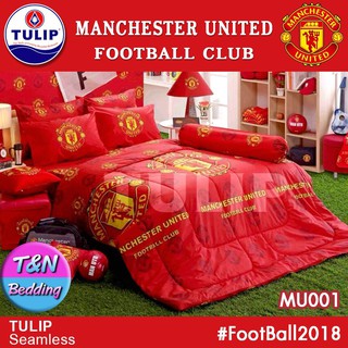 Tulip ชุดผ้าปู+ผ้านวม ทีมฟุตบอล แมนยู ManU รุ่น MU001