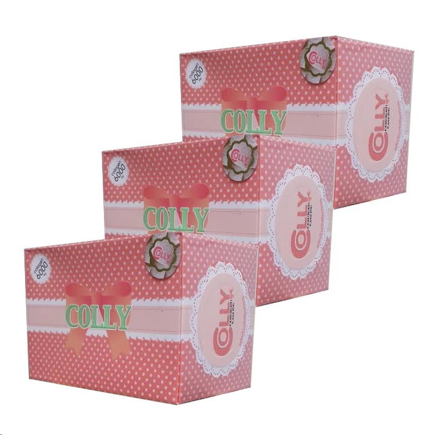 Colly Collagen COLLY PINK 6000 mg. 10 ซอง (3 กล่อง)