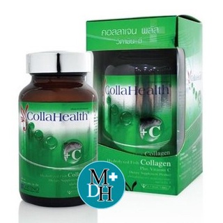 Collahealth Collagen Plus Vitamin C คอลลาเฮลท์ คอลลาเจน พลัส วิตามิน ซี บรรจุ 100 เม็ด 1 ขวด 17226