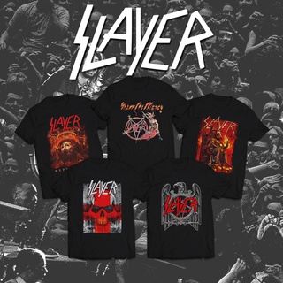 T-shirt  เสื้อยืด พิมพ์ลาย Slayer Series DTG CornitS-5XL