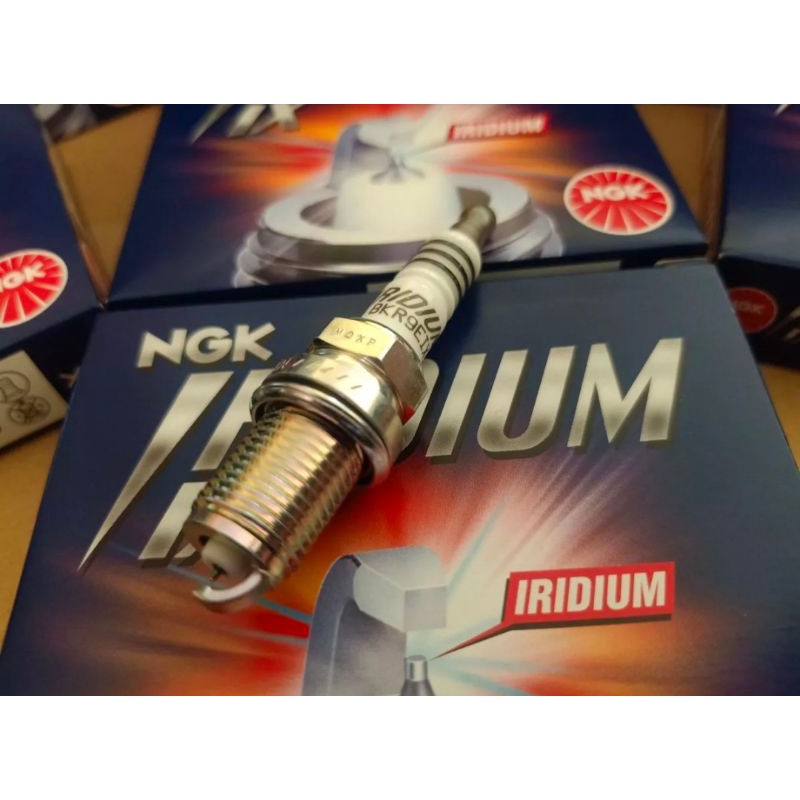 หัวเทียน ngk เกรด iradium bkr6eix bkr7eix bkr8eix bkr9eix  ราคา 4 หัว NGK แท้