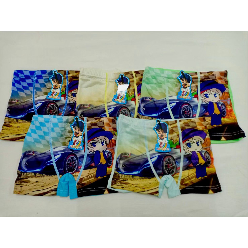 กางเกงในเด็กชาย Boy 1 ตัว sizeM-xxL คละสี ลาย #1ในไทย Comfortable Boys Cartoon Underwear เด็กผู้ชาย - รูปที่ 4