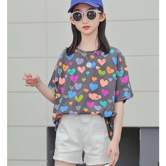 COCO  เสื้อยืดแขนสั้น สกรีนลาย น่ารัก สมวัย ชุดเด็กสไตล์เกาหลี รุ่น 018 ราคา ถูกที่สุด ดีลบีเคเค แกลเลอรีภาพที่ 4