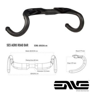 Enve Handlebar​  aero fullcarbon.size 40