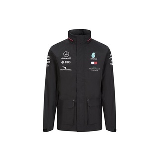 Mercedes-Benz เสื้อแจ็กแกตกันลม/กันฝน สุภาพบุรุษ MERCEDES AMG PETRONAS MOTORSPORT สีดำ