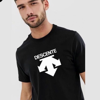 เสื้อยืดแขนสั้นลําลอง ผ้าฝ้าย ระบายอากาศได้ดี ลาย adlv DESCENTE Desante สไตล์คลาสสิก สําหรับผู้ชาย และผู้หญิงS-5XL