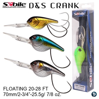 เหยื่อ SEBILE D&amp;S CRANK