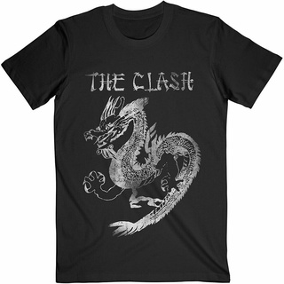 GILDAN เสื้อยืดลําลอง พิมพ์ลาย The Clash Dragon Mans ใส่สบาย สําหรับผู้ชาย