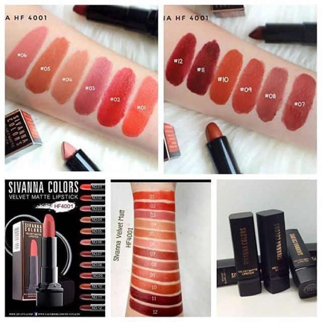Sivanna Colors Velvet Matte Lipstick