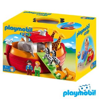 Playmobil 6765  1.2.3 My Take Along Noah´s Ark แอ็คชั่นฟิกเกอร์  123 เรือลำเลียงกระเป๋าหิ้ว