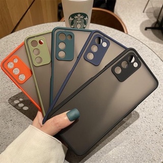 ขอบสีผิวด้าน Case POCO F3 / POCO M3 เคสกันกระแทก ขอบนิ่มหลังแข็ง เคสมือถือ สามารถป้องกันกล้อง