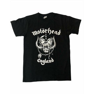 [COD]เสื้อยืดแขนสั้น พิมพ์ลาย MOTORHEAD ENGLAND HEAVY METAL ROCK BAND สําหรับผู้ชาย 855677S-5XL