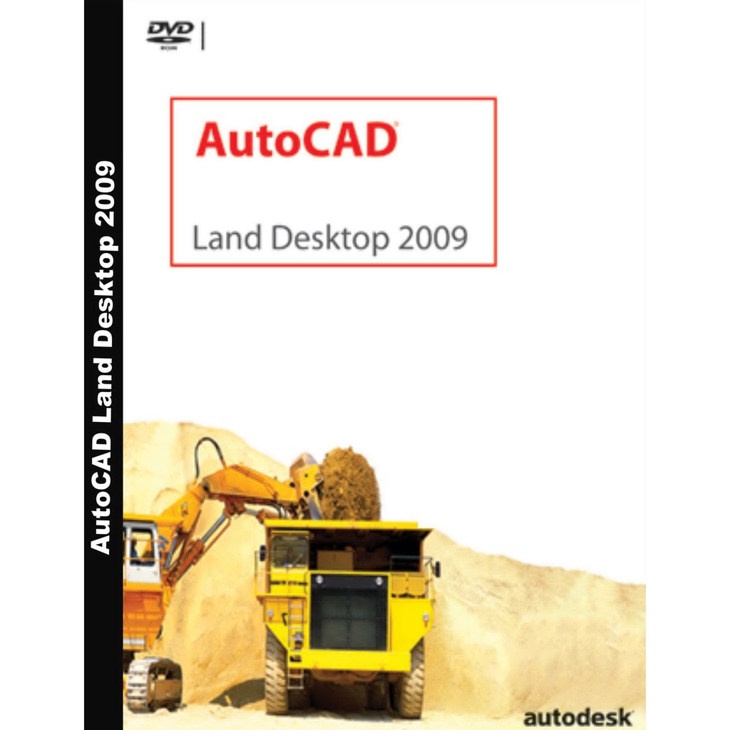 Dvd AutoCAD Land Desktop 2009 1DVD 32bit