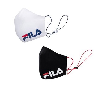 Fila  Collections หน้ากากผ้า Basic Mask รุ่น FLAMASKB01 Color white/Black (190)