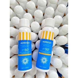 Aobeizi Bright Clear Water Feeling Sunscreen Spray Spf50+ 180ml.